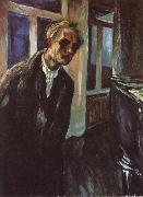 Edvard Munch Self-Portrait oil painting